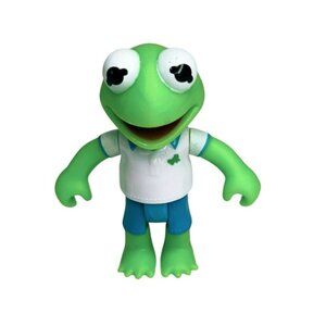 Disney Junior Muppet Babies Poseable Kermit the Frog 2.5" Vinyl Figure 2019